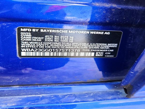 2025 BMW 228XI — VINS