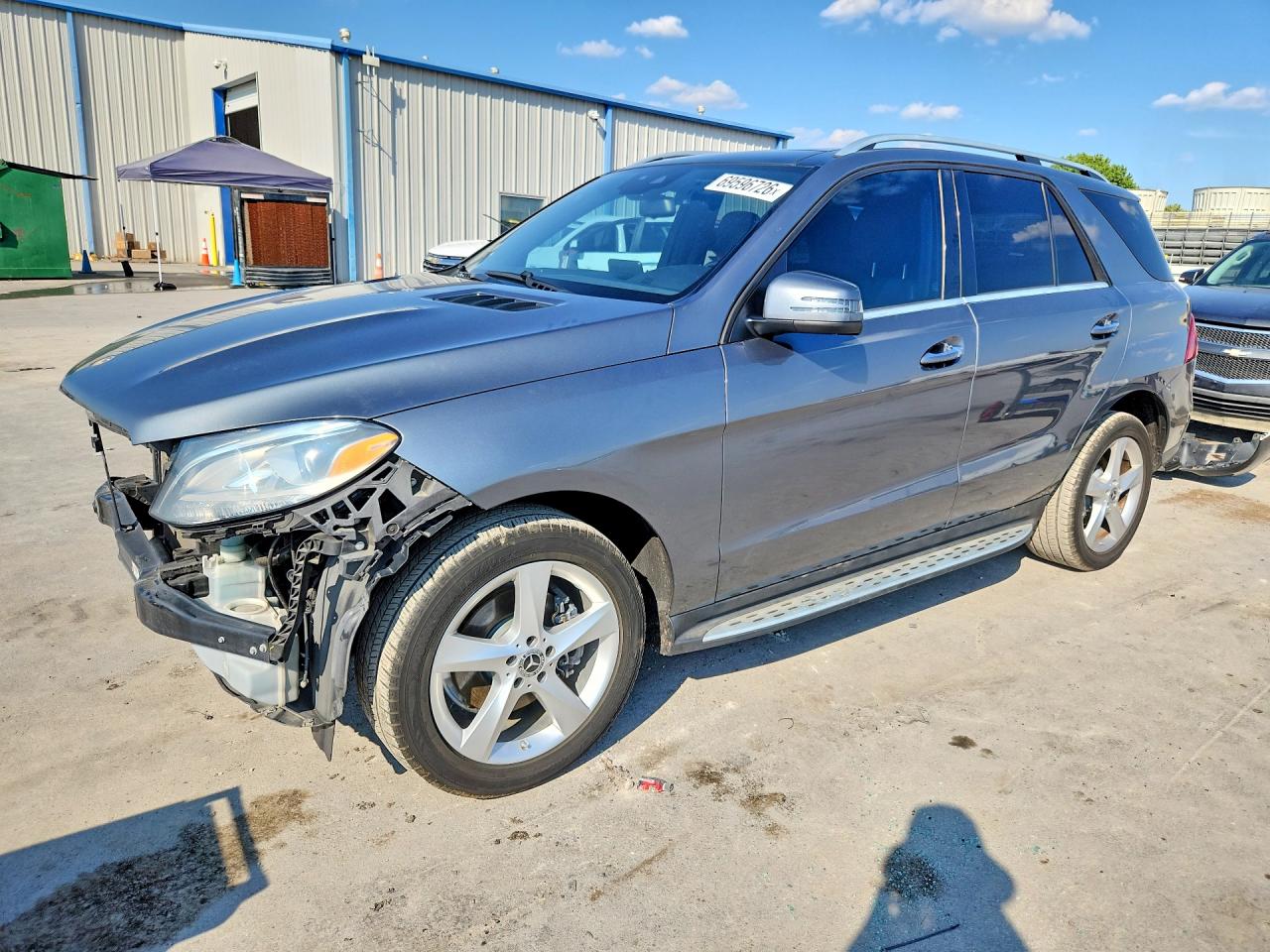 2018 MERCEDES-BENZ GLE — Front 3/4