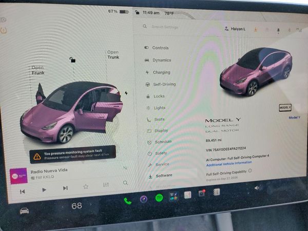 2023 TESLA MODEL Y — ODOM