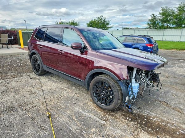 2022 KIA TELLURIDE SX — Passenger 3/4
