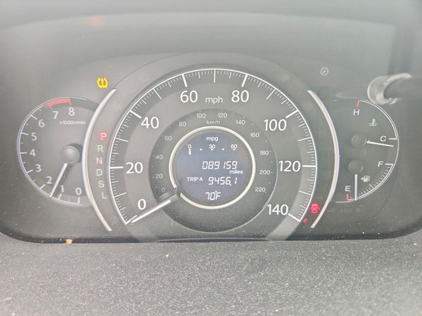 2016 HONDA CRV EX-L — ODOM