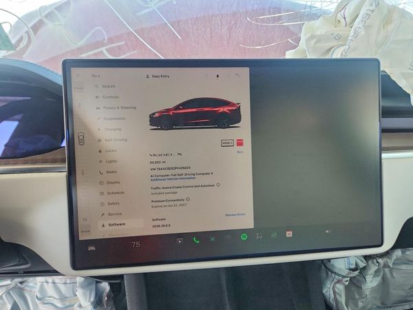 2023 TESLA MODEL X — ODOM