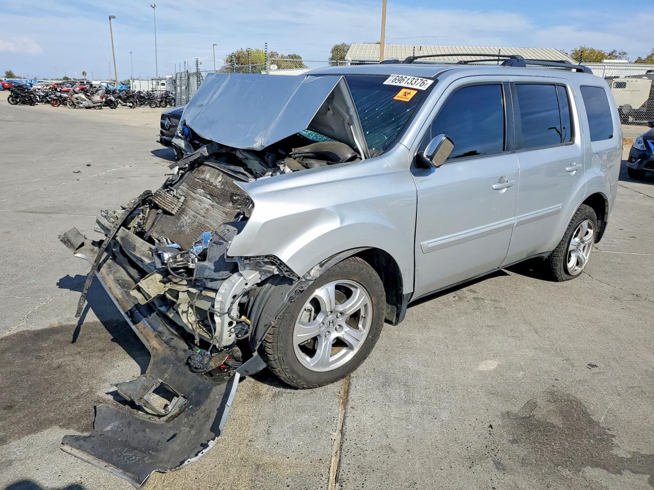 2013 HONDA PILOT EX-L — Front 3/4