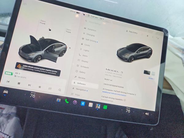 2022 TESLA MODEL 3 — ODOM