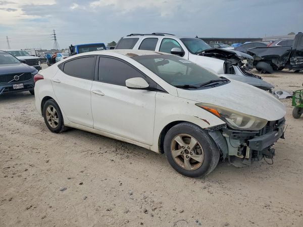 2014 HYUNDAI ELANTRA GLS(Middle) — Passenger 3/4