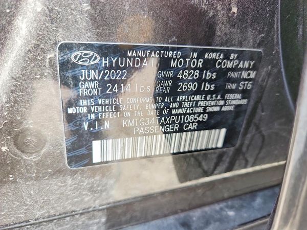 2023 GENESIS G70 — VINS