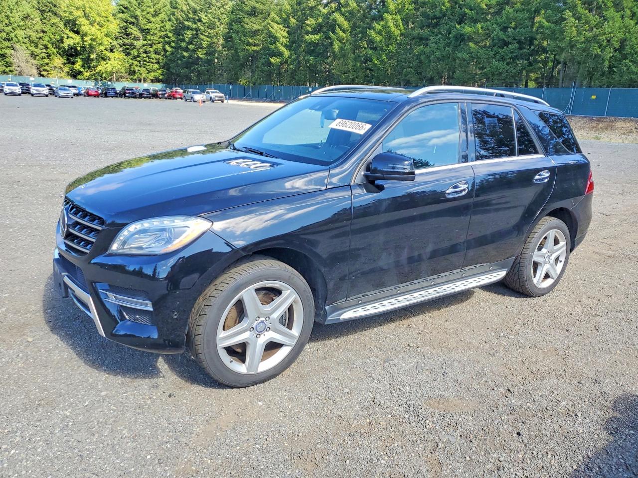 2014 MERCEDES-BENZ ML ML550 4-MATIC — Front 3/4