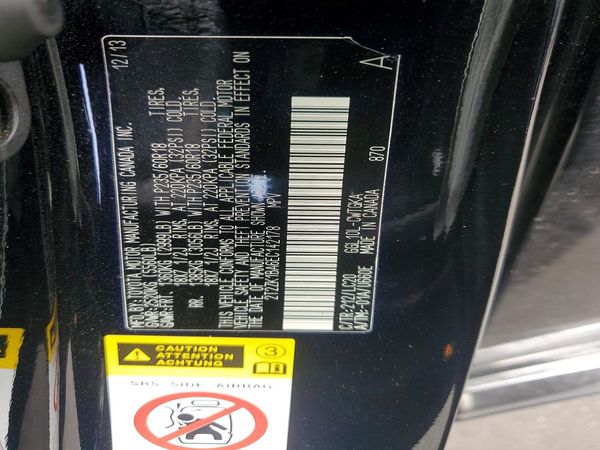 2014 LEXUS RX 350 — VINS