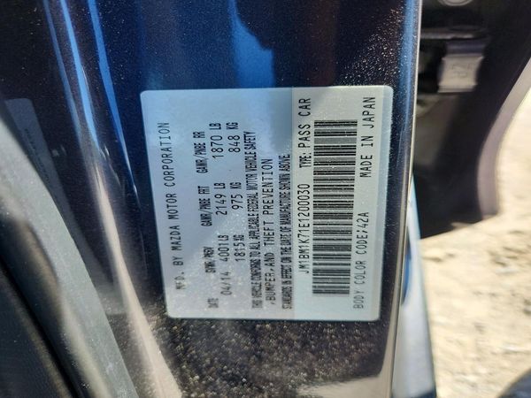 2014 MAZDA 3 Sport/GX — VINS