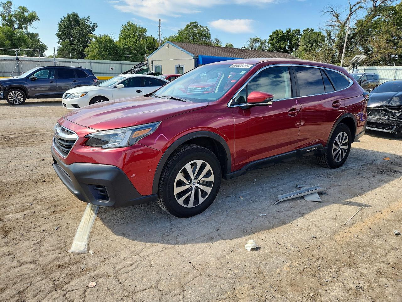2020 SUBARU OUTBACK — Front 3/4