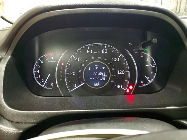 2014 HONDA CRV EX-L — ODOM