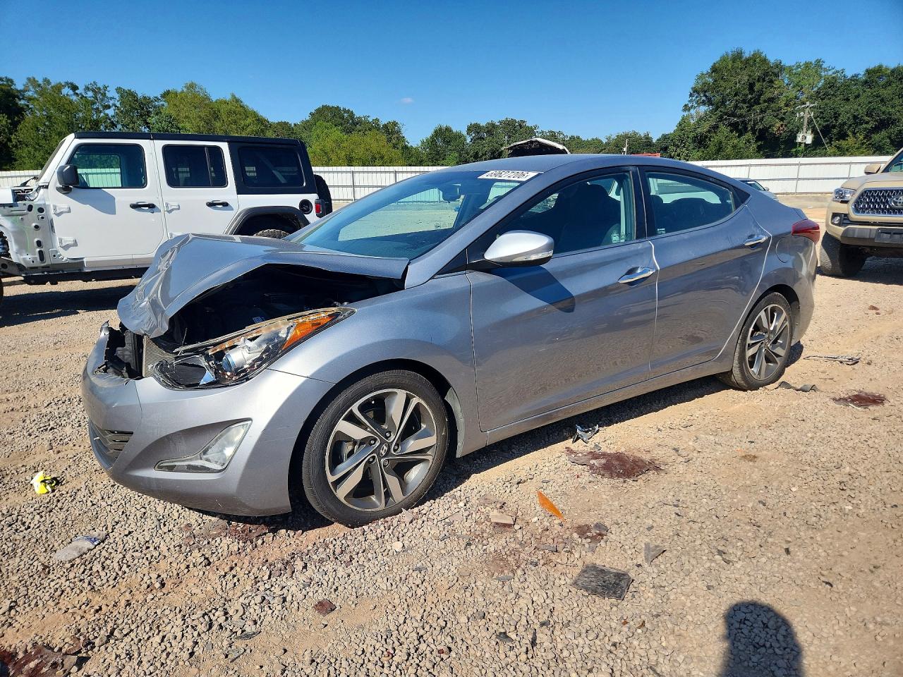 2015 HYUNDAI ELANTRA — Front 3/4