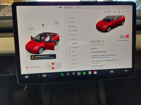 2023 TESLA MODEL Y — ODOM