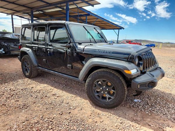 2021 JEEP WRANGLER UNLIMITED Unlimited Sport — Passenger 3/4