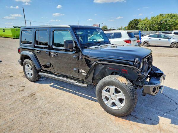 2018 JEEP WRANGLER UNLIMITED — Passenger 3/4