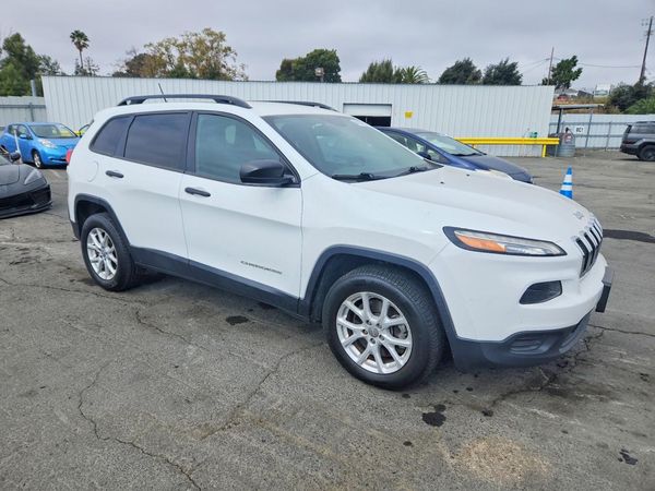 2016 JEEP CHEROKEE SPORT 4X4 — Passenger 3/4