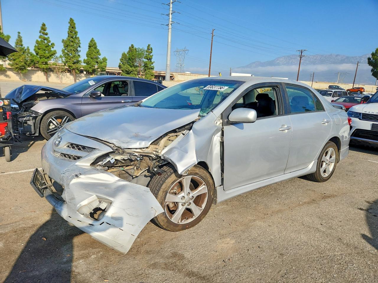 2012 TOYOTA COROLLA — Front 3/4