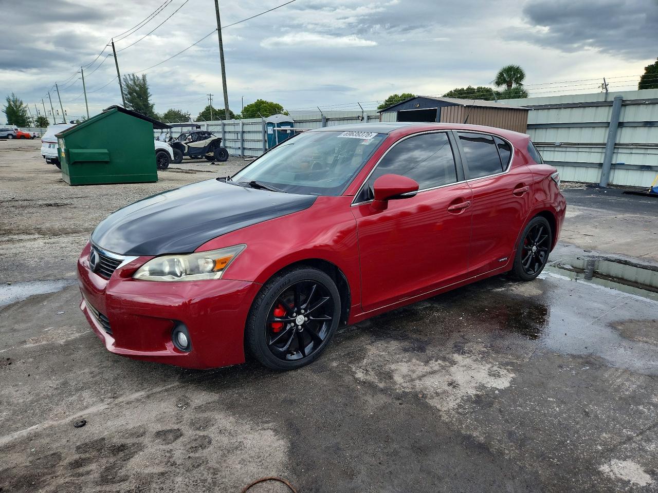 2013 LEXUS CT — Front 3/4