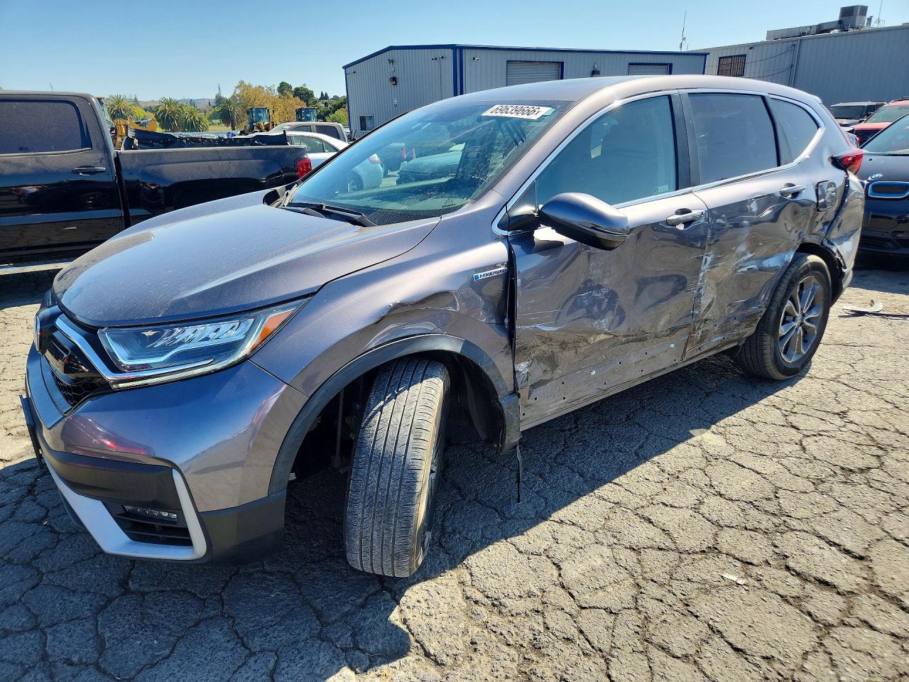 2021 HONDA CR-V HYBRID EX-L — Front 3/4