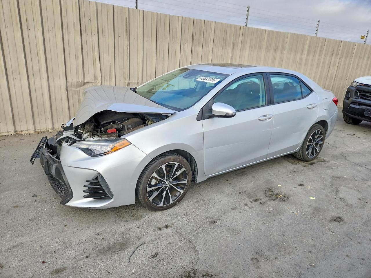 2017 TOYOTA COROLLA — Front 3/4