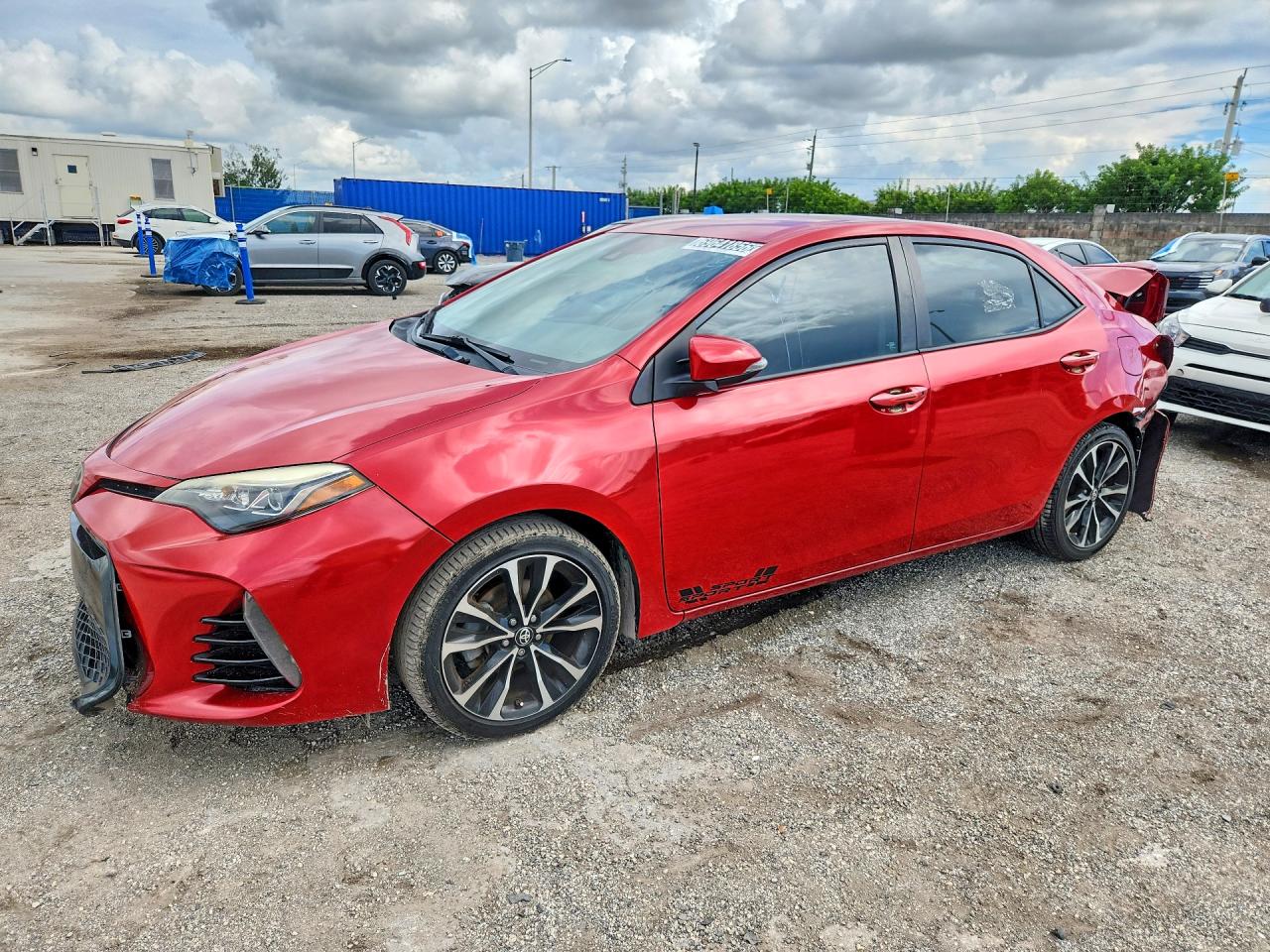 2017 TOYOTA COROLLA — Front 3/4