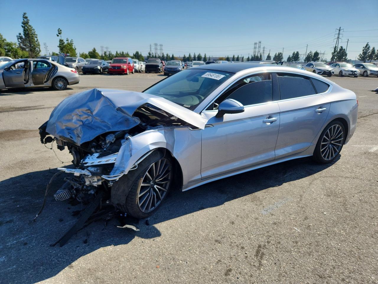 2021 AUDI A5 quattro Premium Plus — Front 3/4
