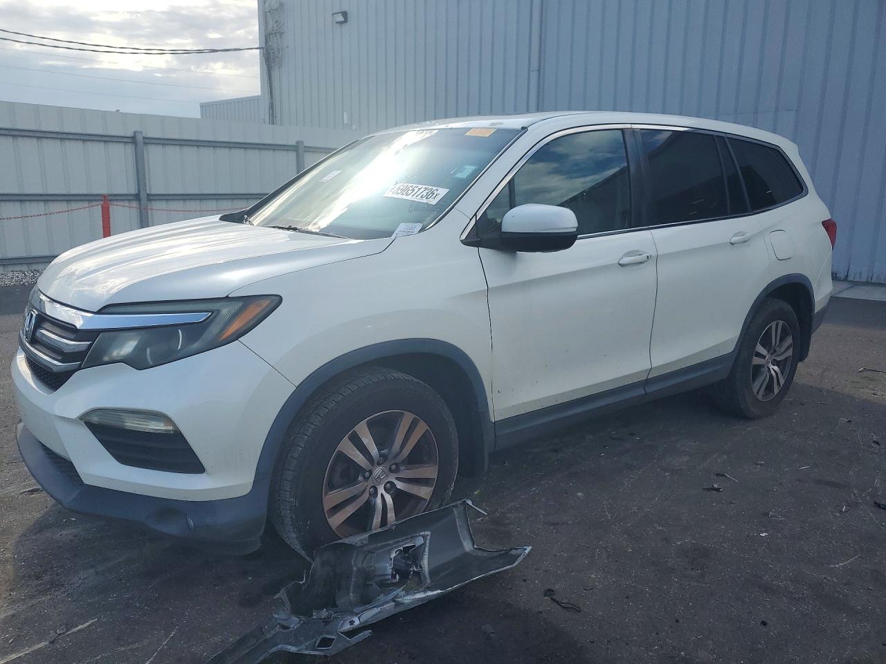 2016 HONDA PILOT EXL — Front 3/4