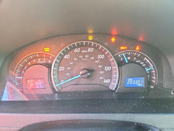 2012 TOYOTA CAMRY — ODOM