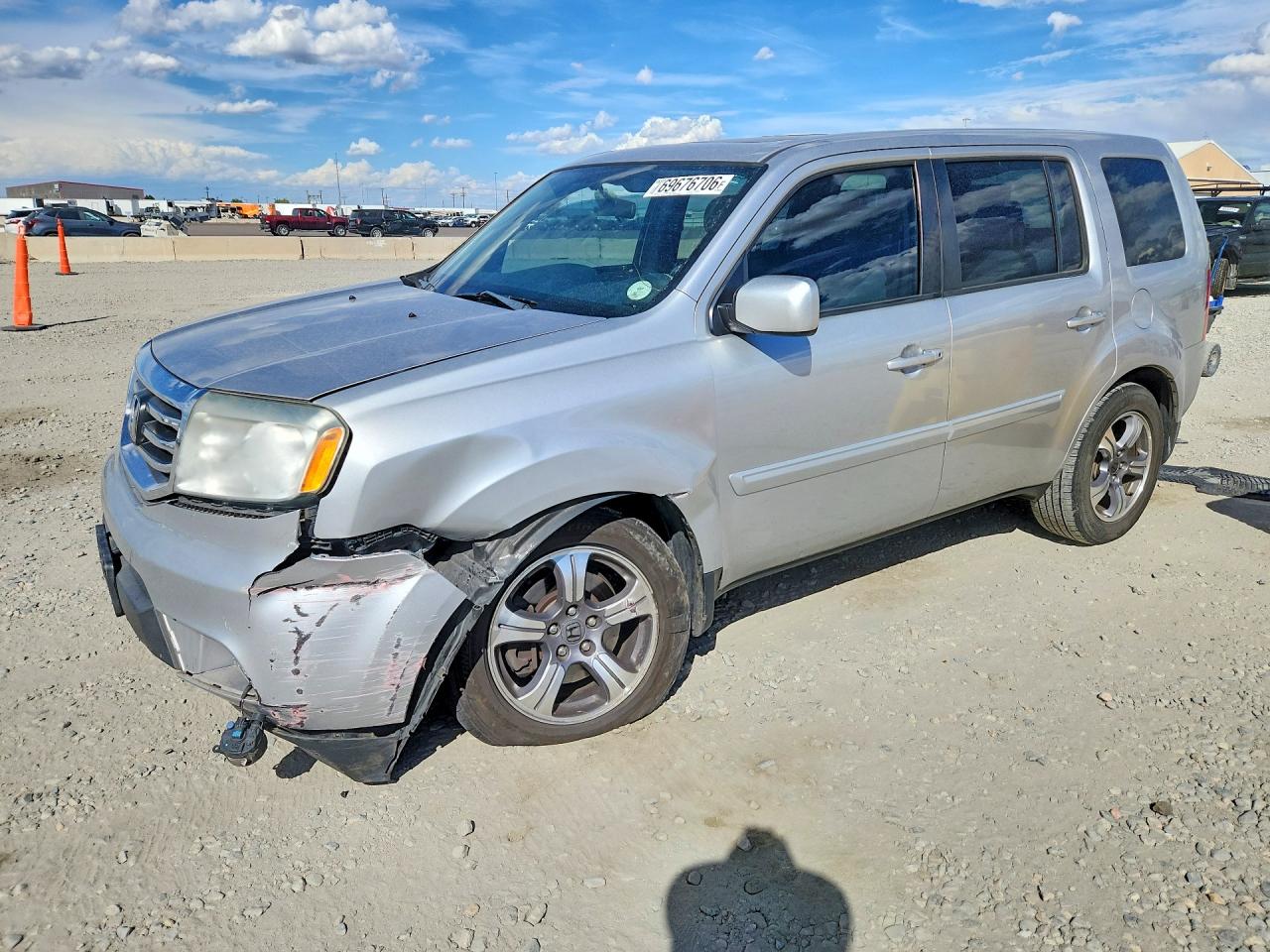 2015 HONDA PILOT SE — Front 3/4