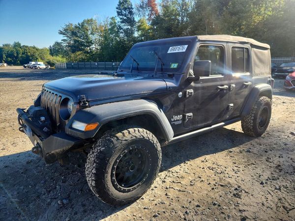 2018 JEEP WRANGLER Unlimited Sport — Front 3/4