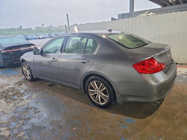 2012 INFINITI G25 — DSRA