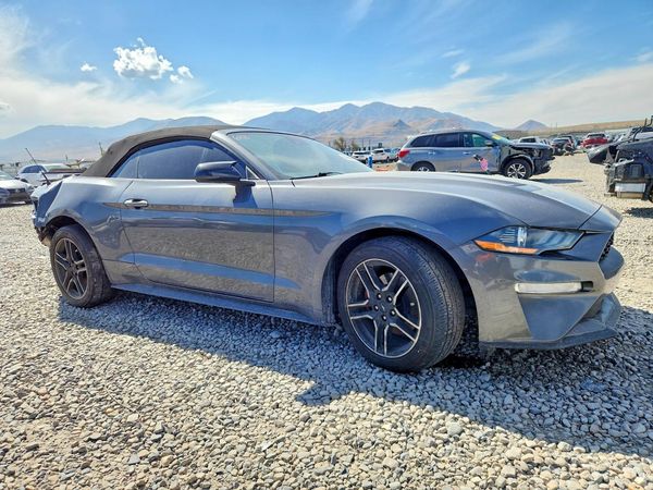 2021 FORD MUSTANG I4 Convertible — Passenger 3/4