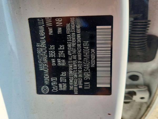 2021 HYUNDAI ELANTRA SEL w/ Convenience Pkg — VINS