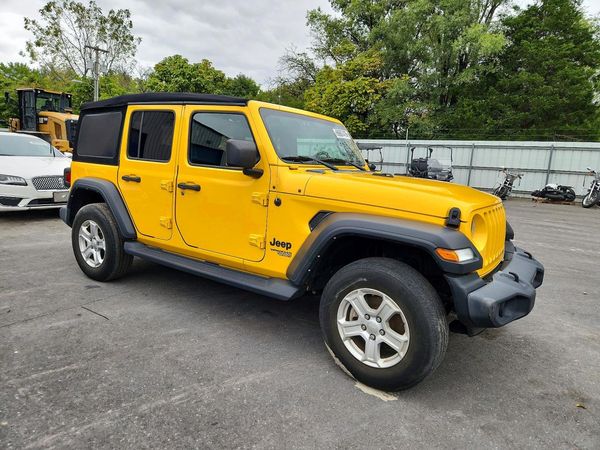 2021 JEEP WRANGLER UNLIMITED Unlimited Sport — Passenger 3/4