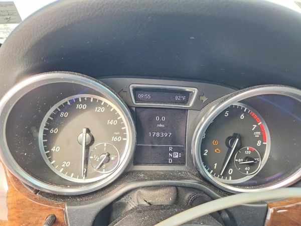 2012 MERCEDES-BENZ ML ML350 4-MATIC — ODOM