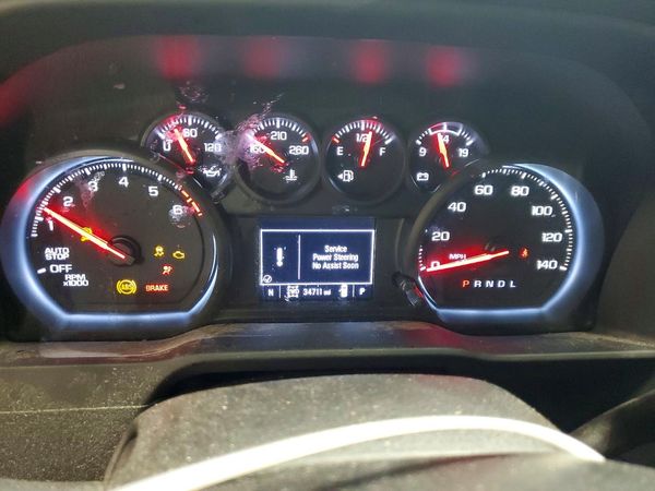 2023 CHEVROLET SILVERADO Custom — ODOM