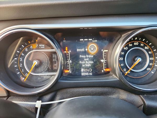 2019 JEEP WRANGLER Unlimited Sahara — ODOM
