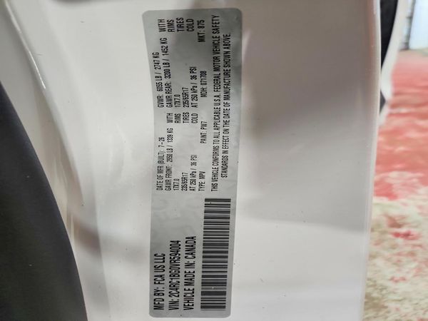 2027 CHRYSLER PACIFICA Select — VINS