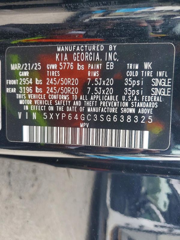 2025 KIA TELLURIDE S — VINS