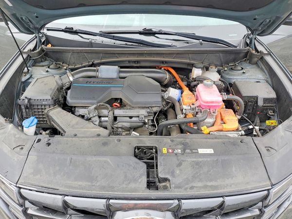 2023 HYUNDAI TUCSON Blue — Engine bay