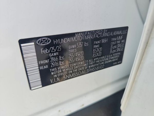 2023 HYUNDAI SANTA FE Calligraphy — VINS