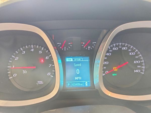 2017 CHEVROLET EQUINOX LT / FL — ODOM