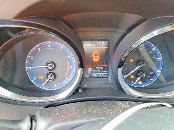 2016 TOYOTA COROLLA L/LE — ODOM