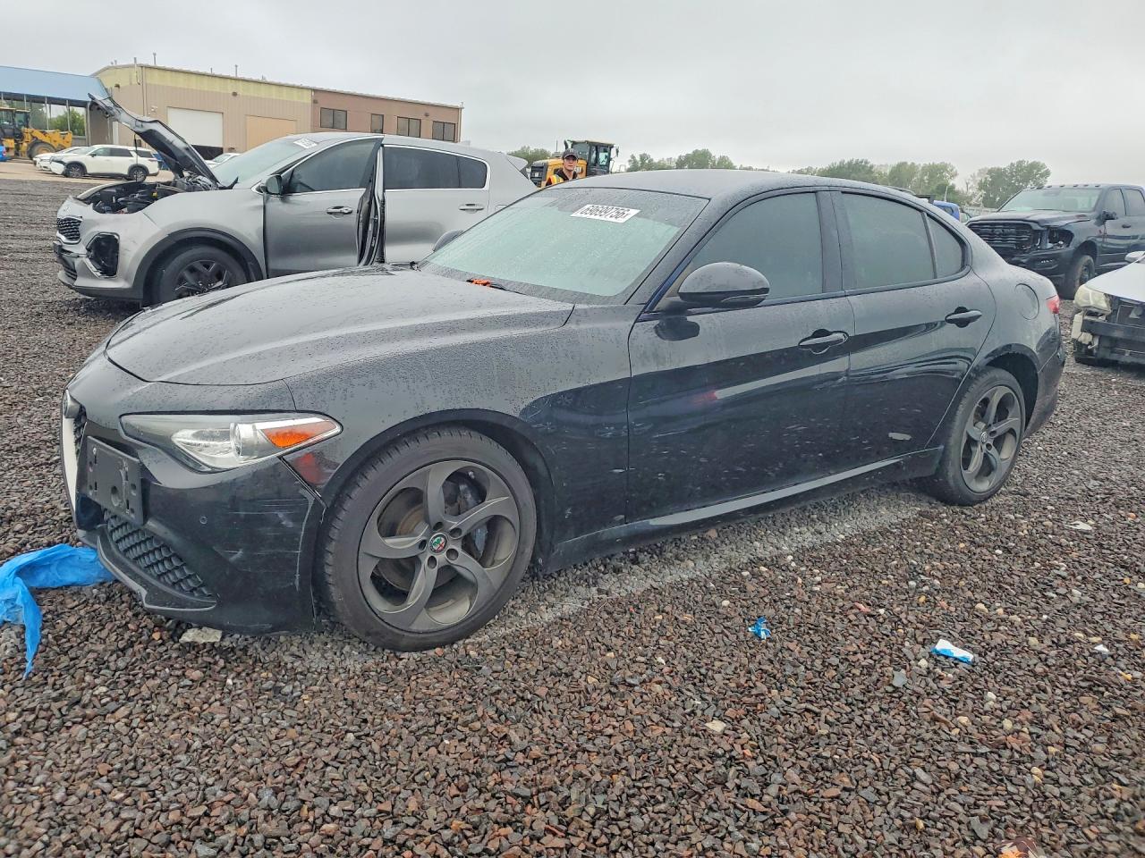 2018 ALFA ROMEO GIULIA AWD — Front 3/4