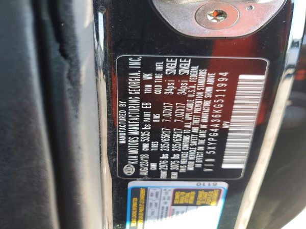 2019 KIA SORENTO L, LX, S — VINS