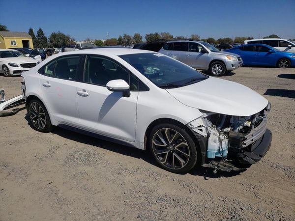 2020 TOYOTA COROLLA SE, CVT — Passenger 3/4