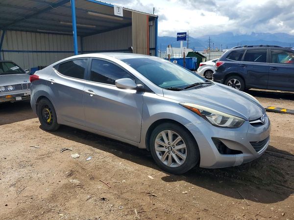 2015 HYUNDAI ELANTRA GLS(Middle) — Passenger 3/4