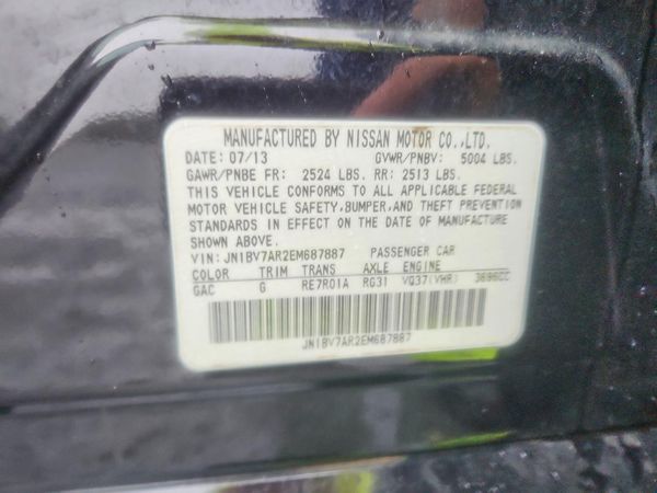 2014 INFINITI Q50 — VINS