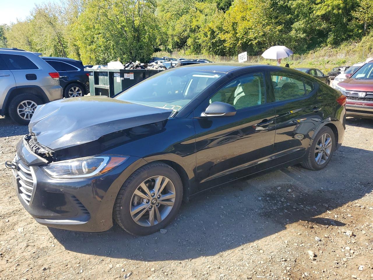 2017 HYUNDAI ELANTRA — Front 3/4