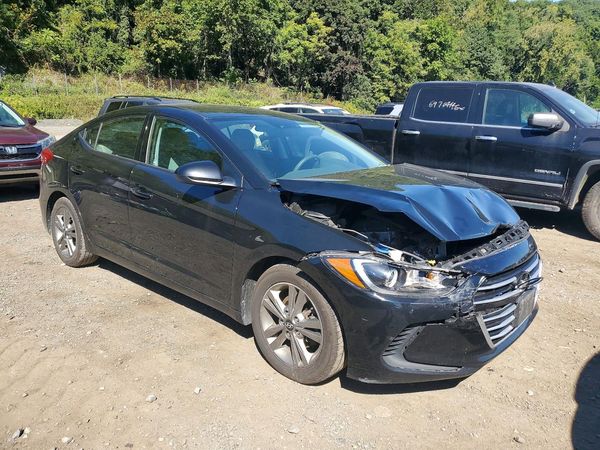 2017 HYUNDAI ELANTRA — Passenger 3/4